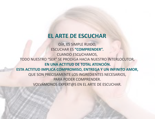 El arte de escuchar Marzo 8 de 2010